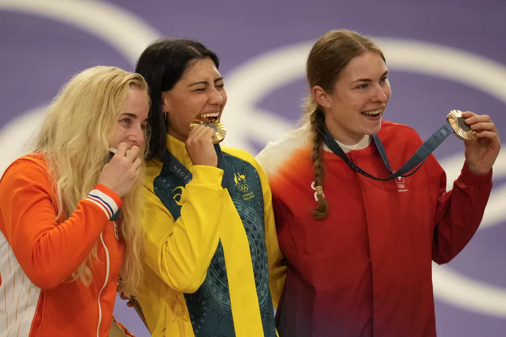 Aussie podium